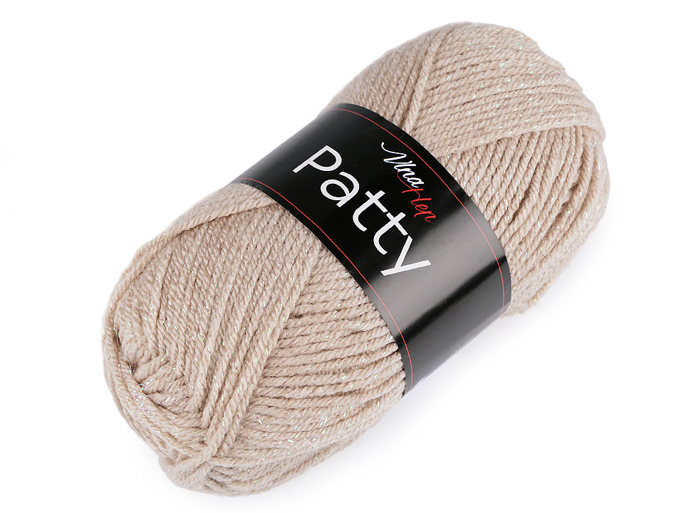 Fir de croșetat patty, 100 g - Gri foarte deschis (1 Bucată)