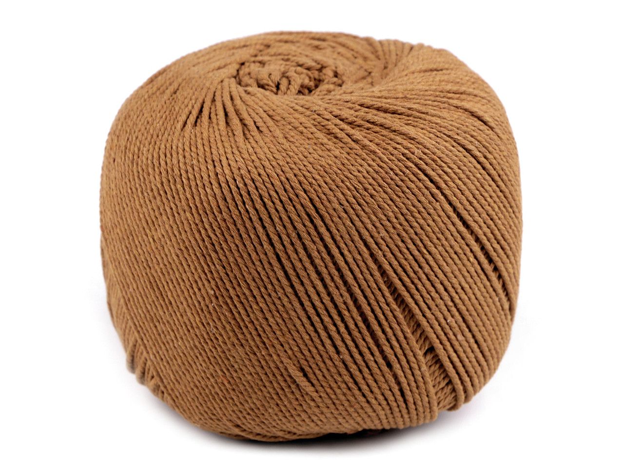 Fire din bumbac macrame ø2-2,5 mm - Bej pal (1 Bucată)