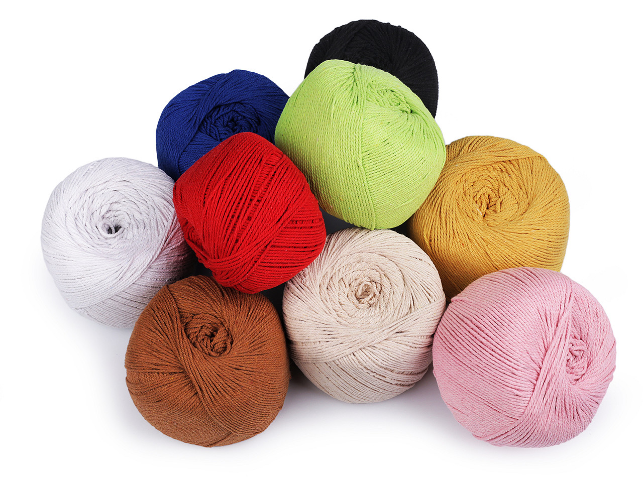 Fire din bumbac macrame ø2-2,5 mm - Bej pal (1 Bucată)