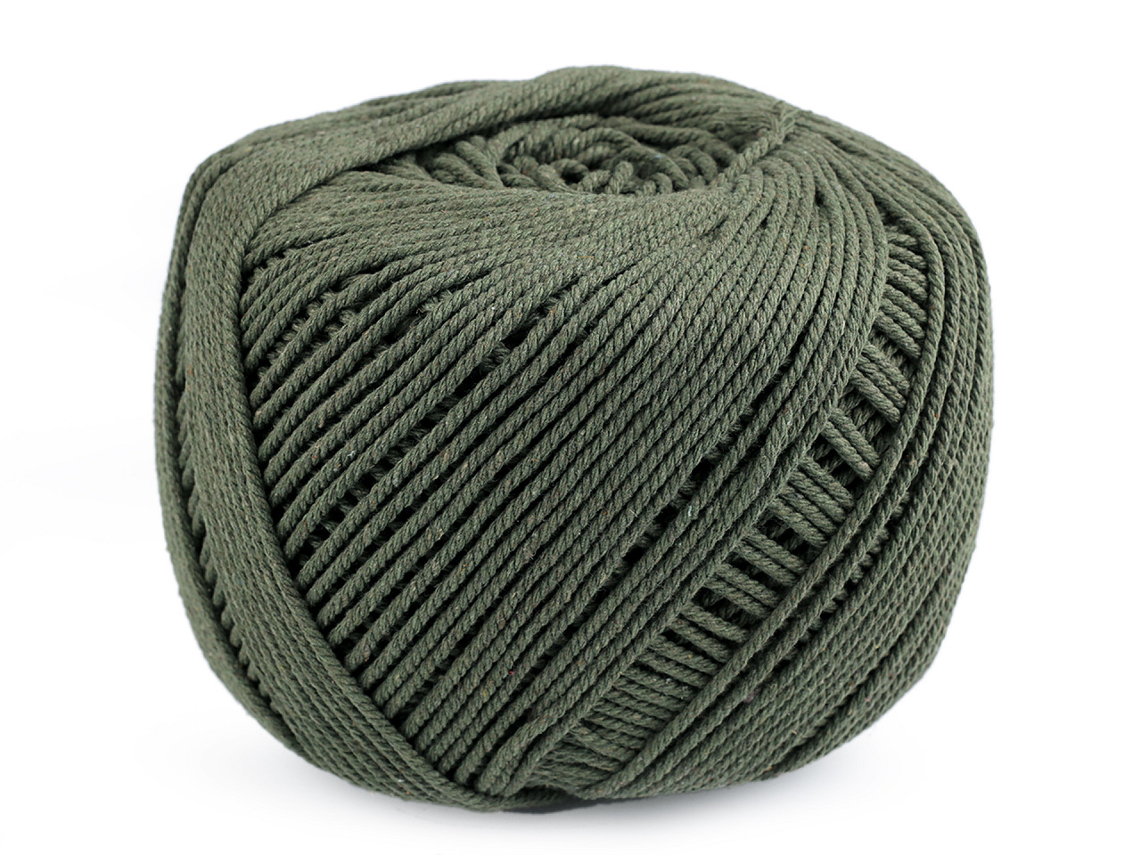 Fire din bumbac macrame ø2-2,5 mm - Bej pal (1 Bucată)