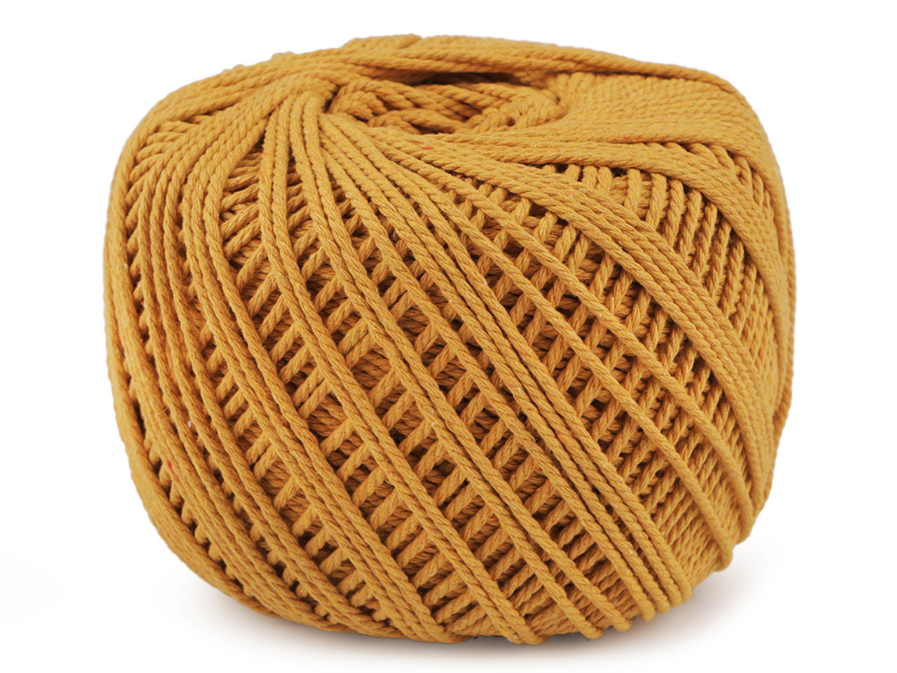 Fire din bumbac macrame ø2-2,5 mm - Bej pal (1 Bucată)