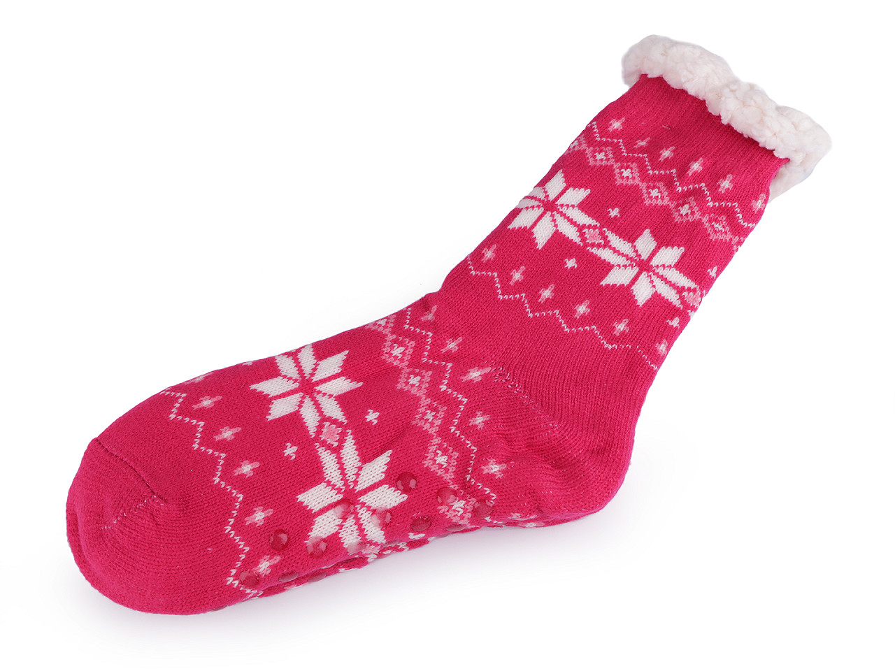 Șosete de iarnă pentru barbați cu anti-derapant emi ross - Bej (1 Pereche)