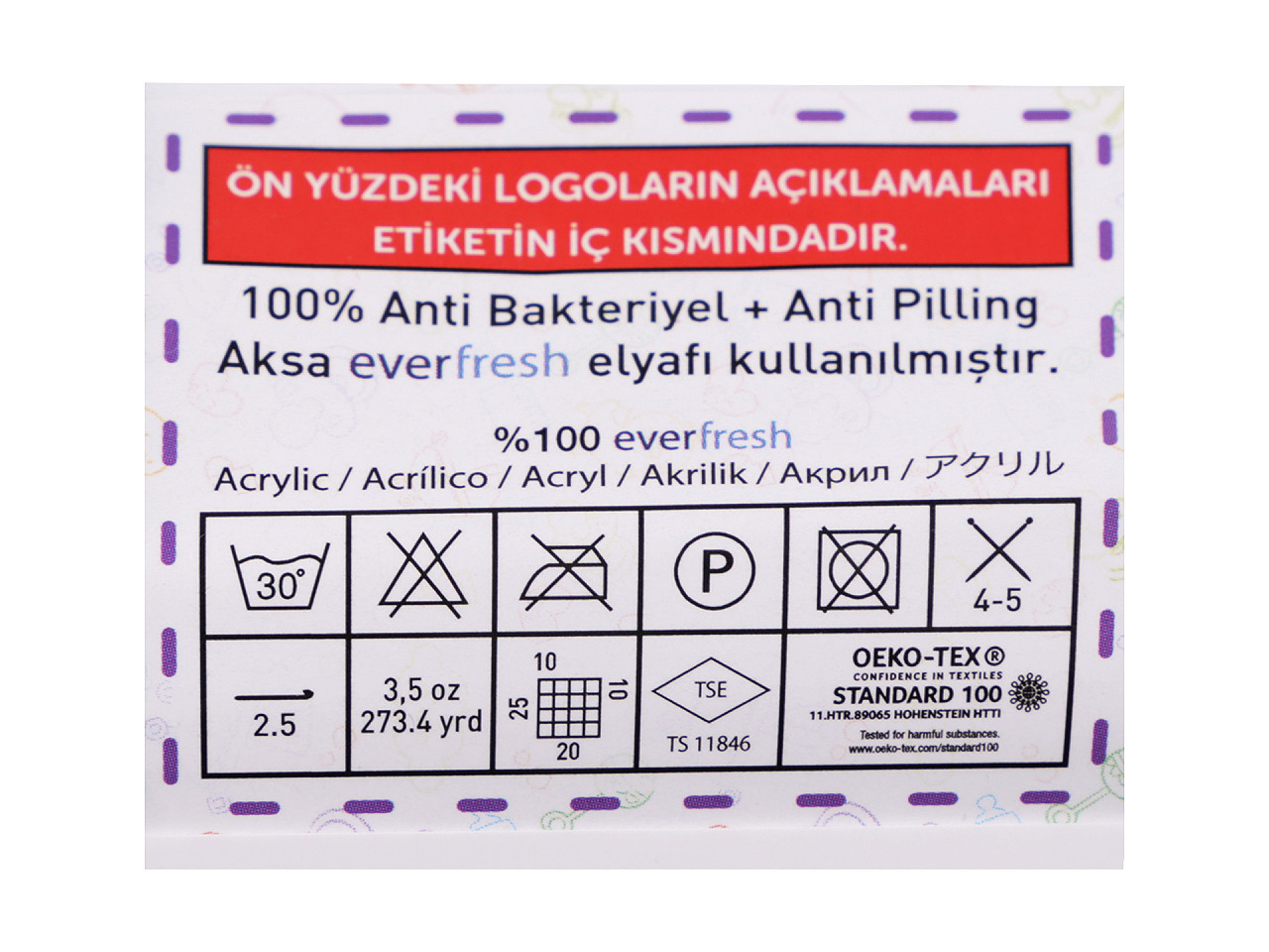 Fir de tricotat baby love a care 100 g - Gri foarte deschis (1 Bucată)