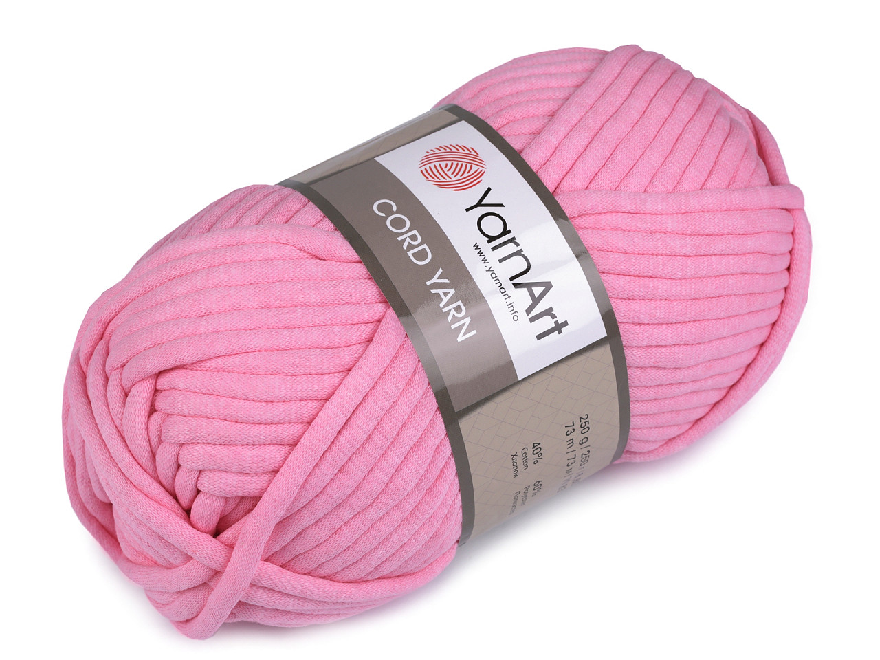 Fir de tricotat cord yarn, 250 g - Verde pastel (1 Bucată)