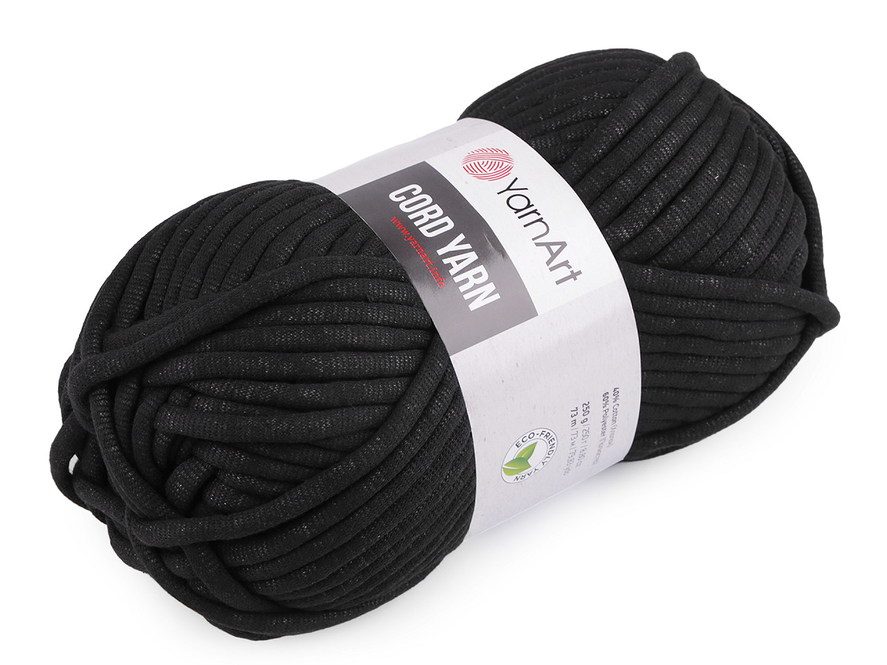 Fir de tricotat cord yarn, 250 g - Verde pastel (1 Bucată)