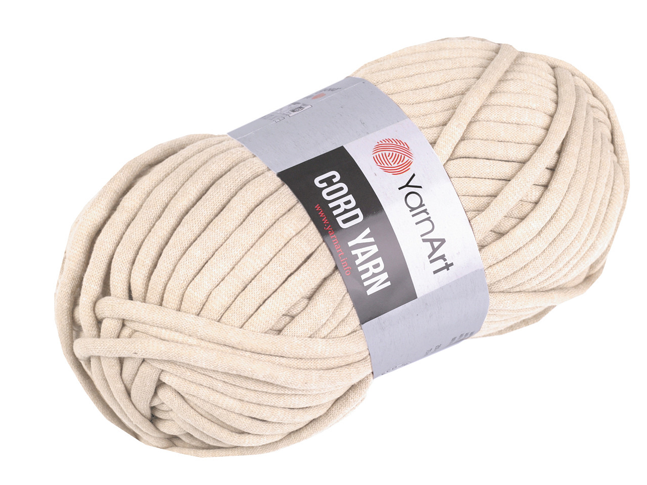 Fir de tricotat cord yarn, 250 g - Verde pastel (1 Bucată)