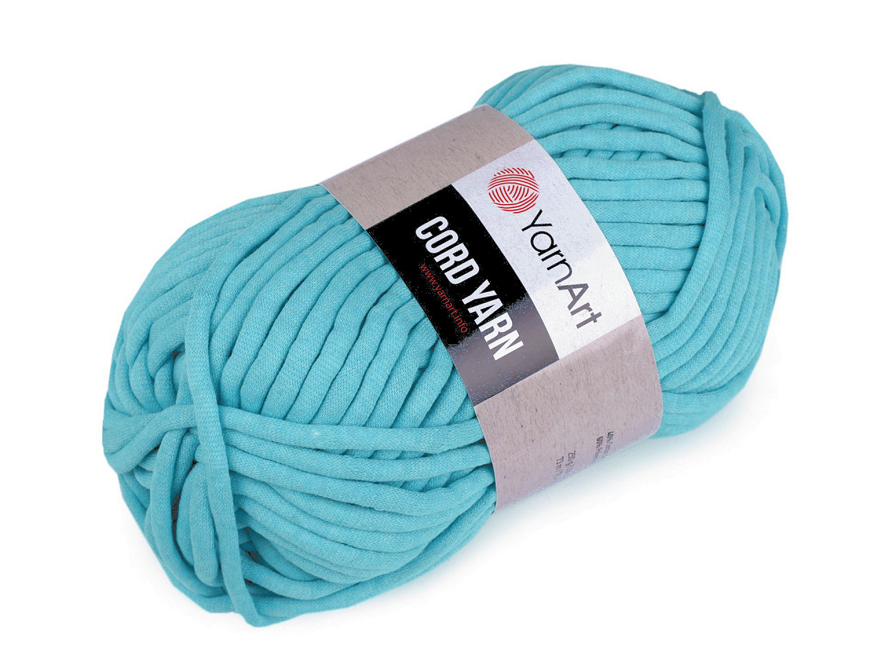 Fir de tricotat cord yarn, 250 g - Verde pastel (1 Bucată)