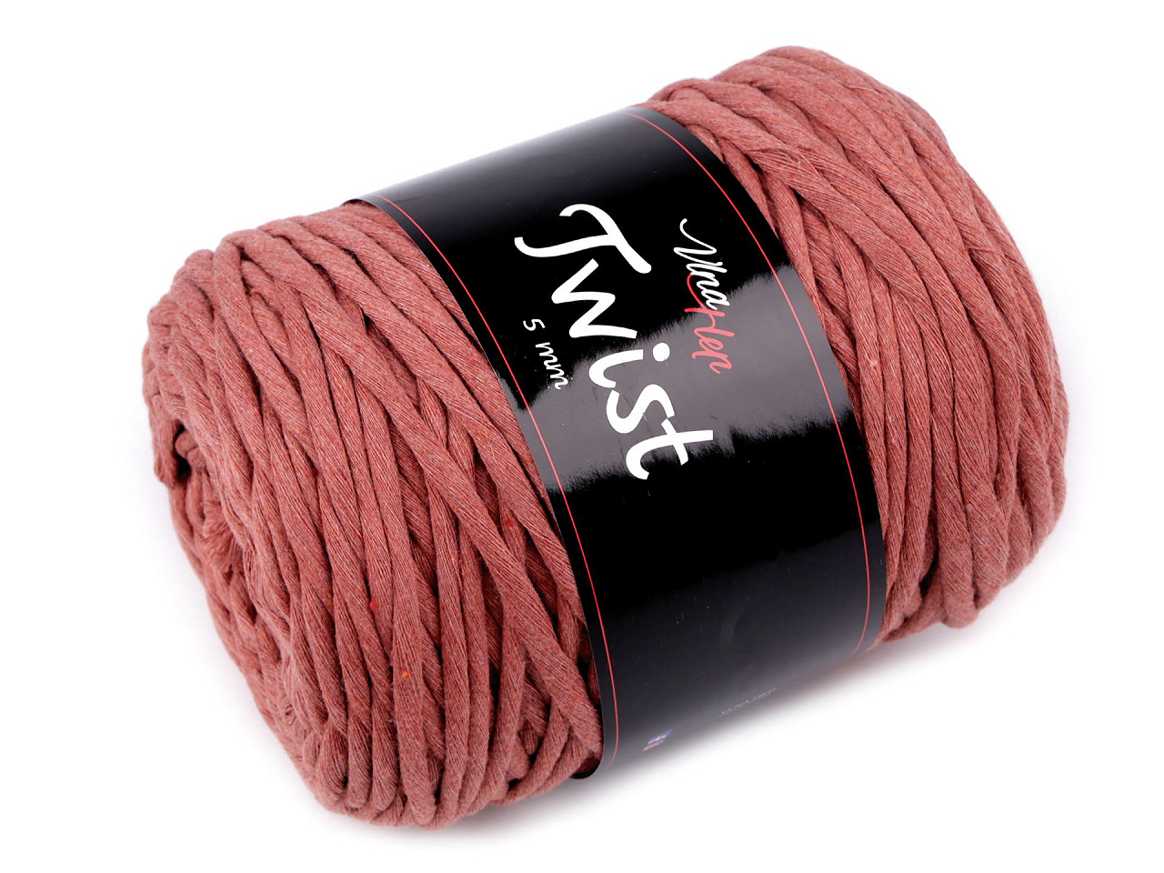 Fir de de tricotat din bumbac twist 500 g - Bej (1 Bucată) Fir de de tricotat din bumbac twist 500 g - Bej (1 Bucată)
