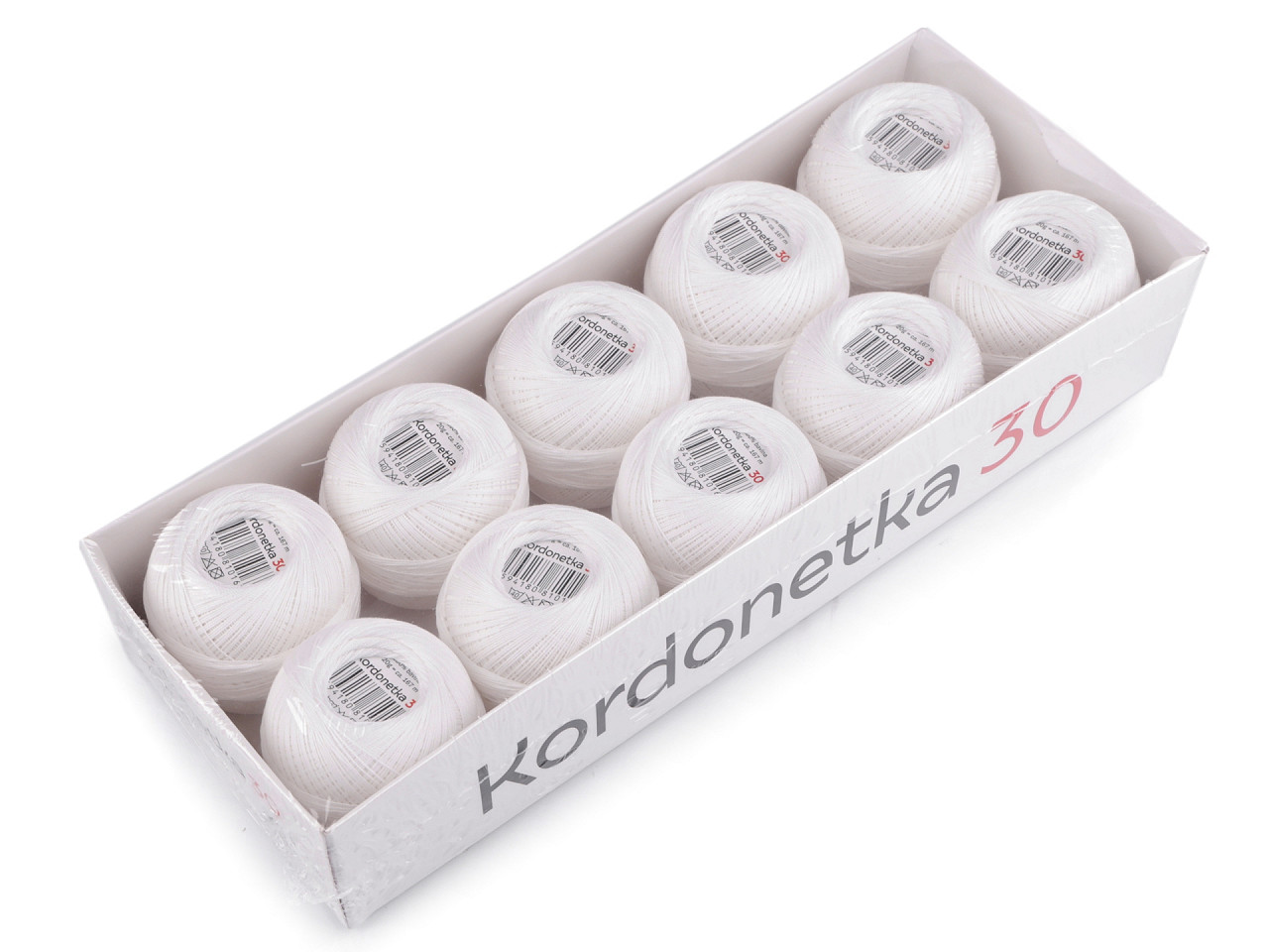 Fire kordonetka 20 g 20 g - Alb (10 Bucăți)