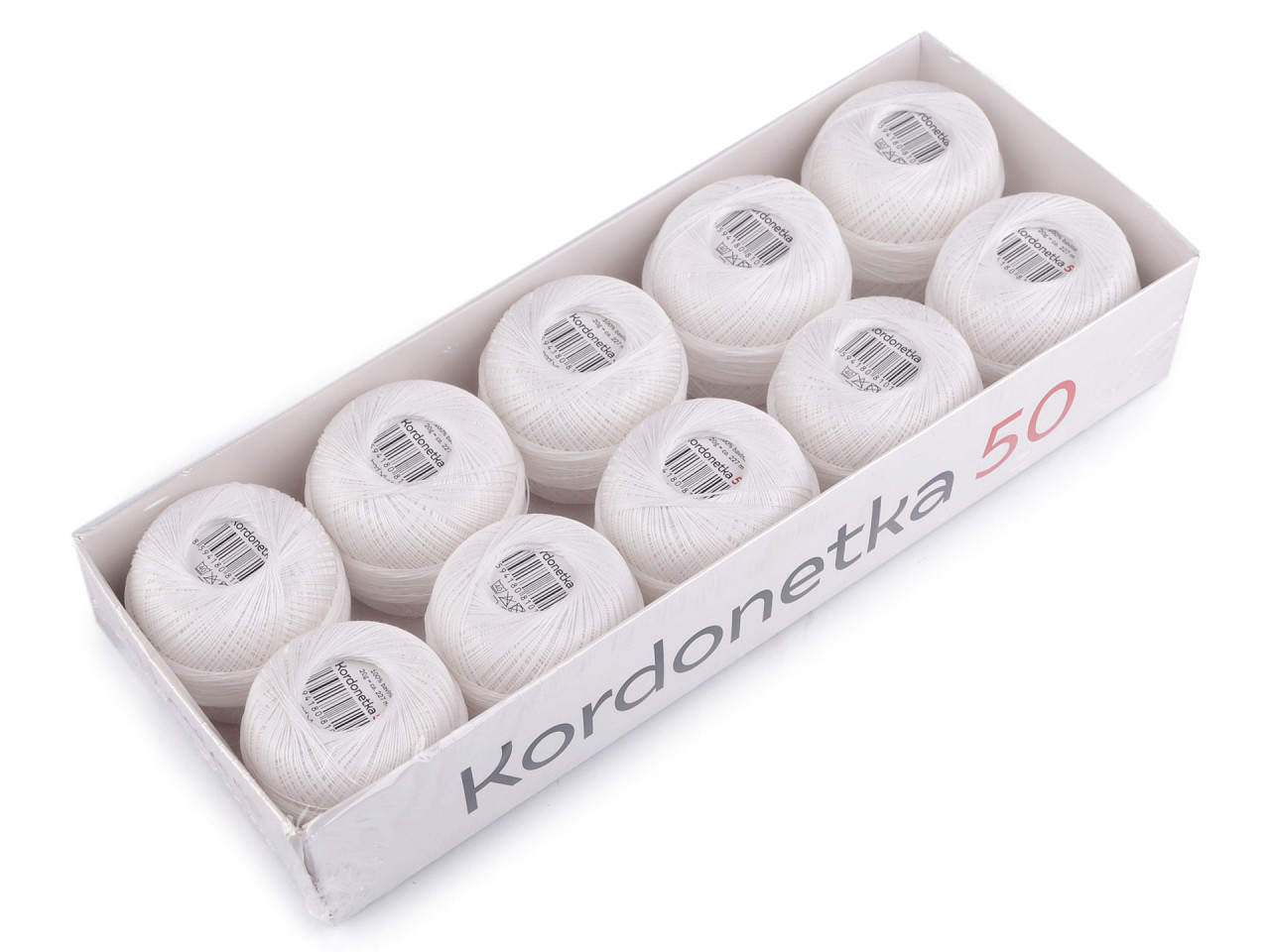 Fire kordonetka 20 g 20 g - Alb (10 Bucăți)
