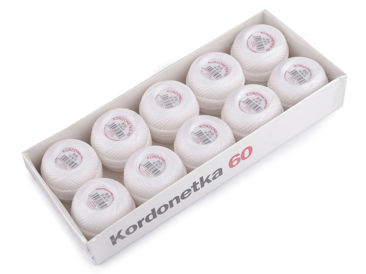 Fire kordonetka 20 g 20 g - Alb (10 Bucăți)