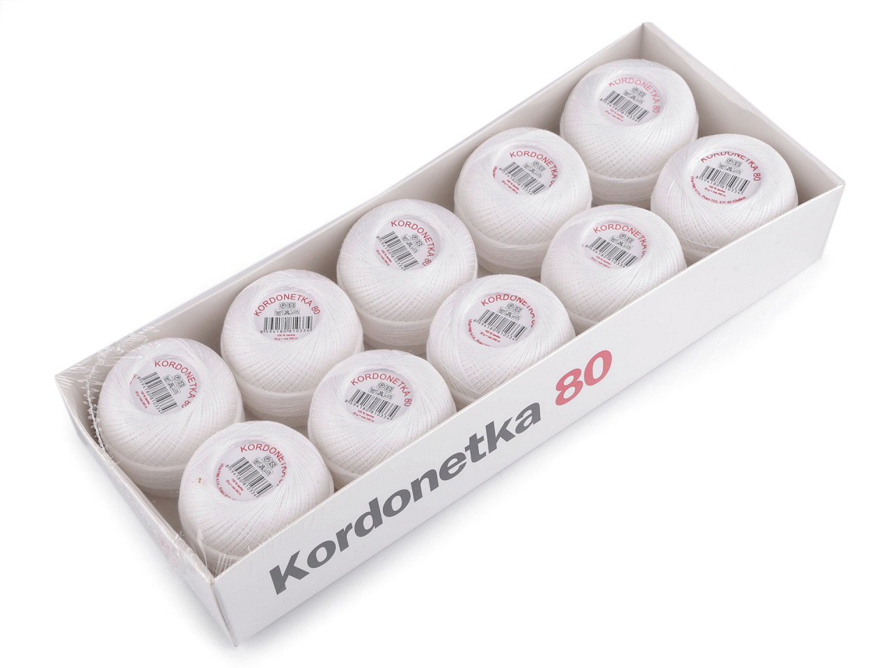 Fire kordonetka 20 g 20 g - Alb (10 Bucăți)