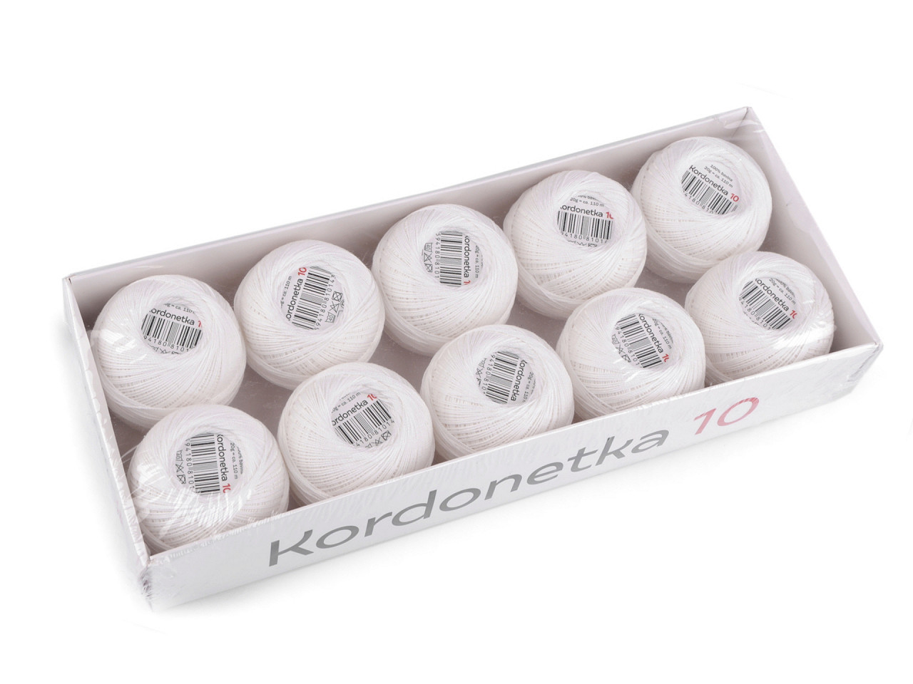 Fire kordonetka 20 g 20 g - Alb (10 Bucăți)