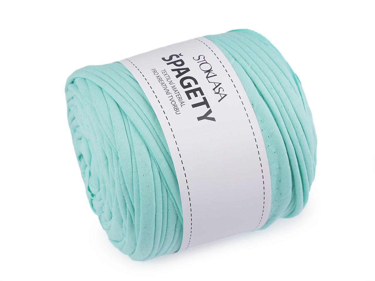 Bandă de tricotat spaghetti,  550 g - Gri închis (1 Bucată)