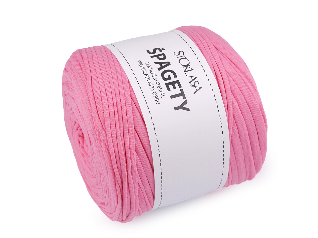 Bandă de tricotat spaghetti,  550 g - Gri închis (1 Bucată)