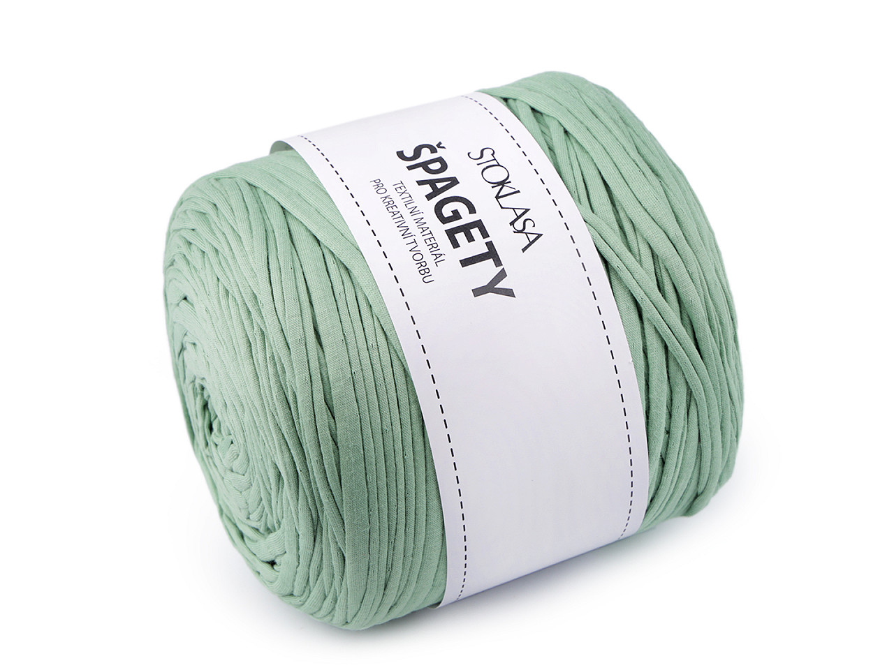 Bandă de tricotat spaghetti,  550 g - Gri închis (1 Bucată)