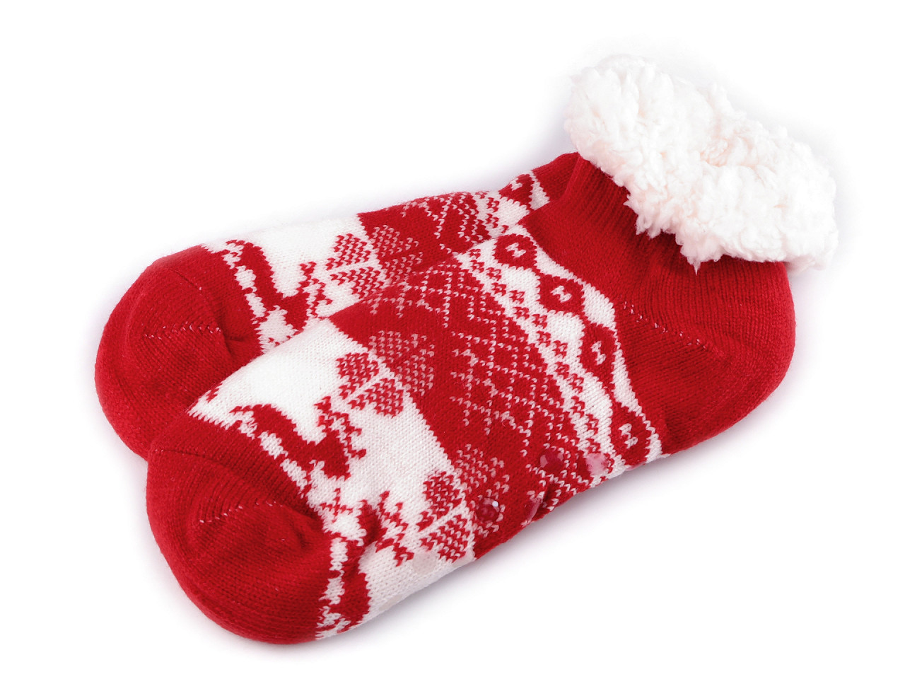 Șosete  de damă cu anti-alunecare emi ross - Negru (1 Pereche)