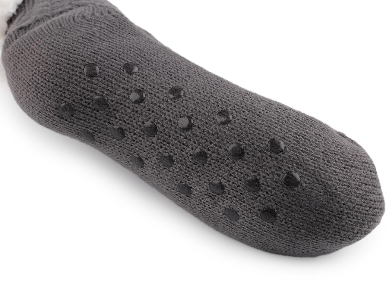 Șosete  de damă cu anti-alunecare emi ross - Negru (1 Pereche)