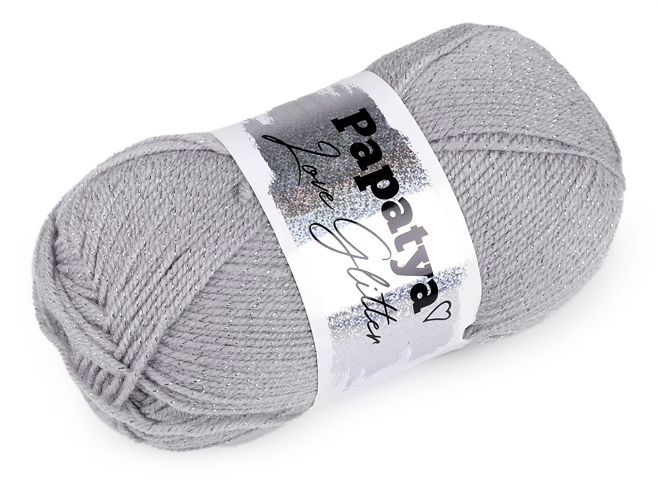Fire de tricotat papatya love glitter 100 g - Galben muștar (5 Bucăți) Fire de tricotat papatya love glitter 100 g - Galben muștar (5 Bucăți)