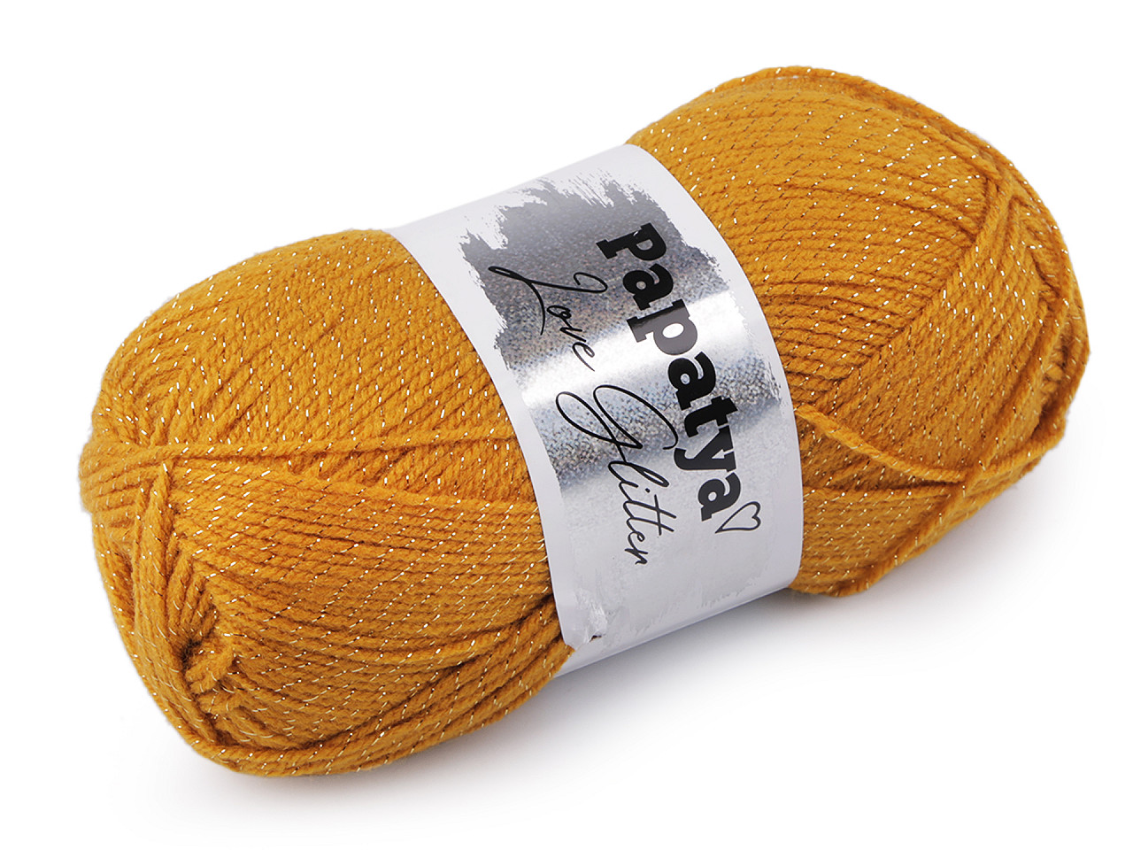 Fire de tricotat papatya love glitter 100 g - Galben muștar (5 Bucăți) Fire de tricotat papatya love glitter 100 g - Galben muștar (5 Bucăți)