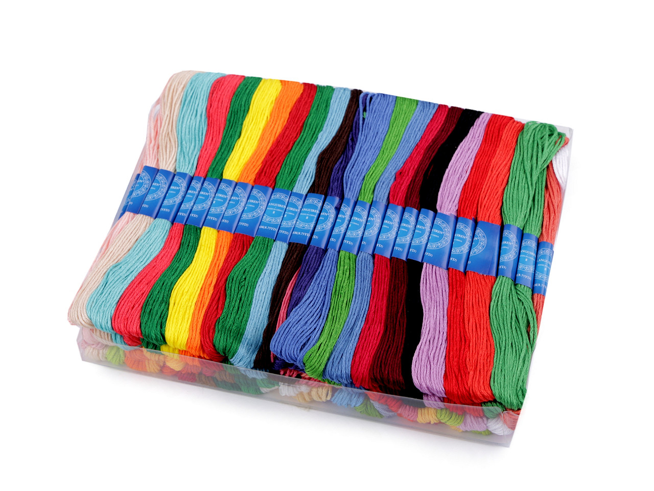 Set fire de broderie tip mouline 100 buc/8 m - Mix (100 Bucăți)