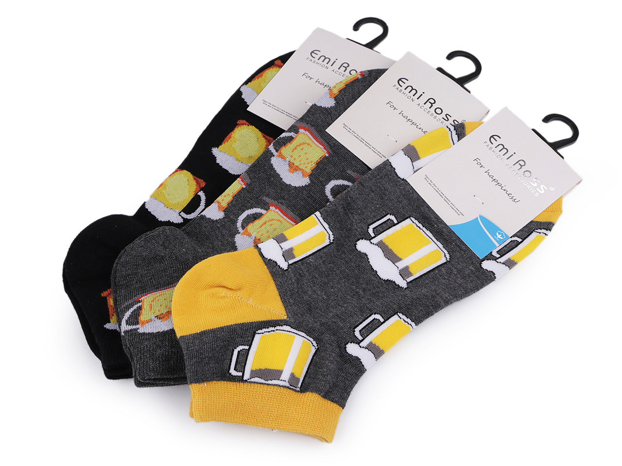 Șosete bărbați din bumbac - Albastru denim (1 Pereche)