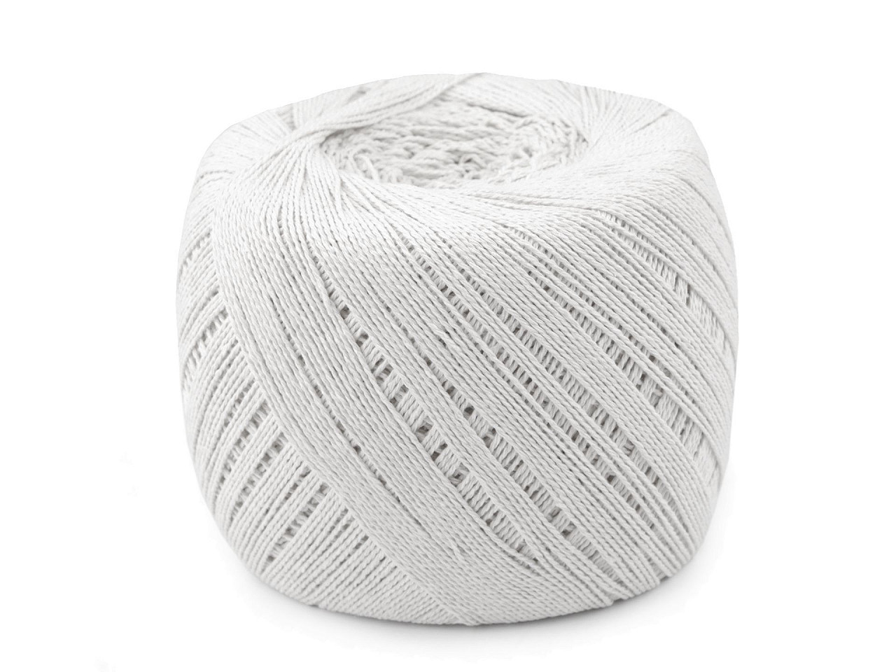 Fire din bumbac macrame ø1,5-2 mm - Alb natural (1 Bucată)