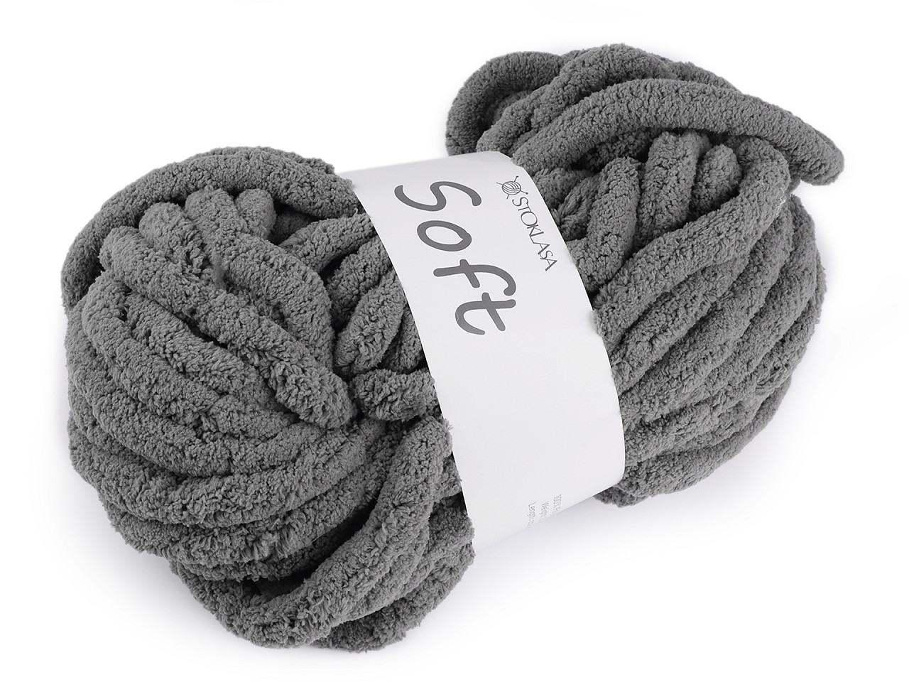 Fire de tricotat chenille soft 250 g - Baby blue (1 Bucată)