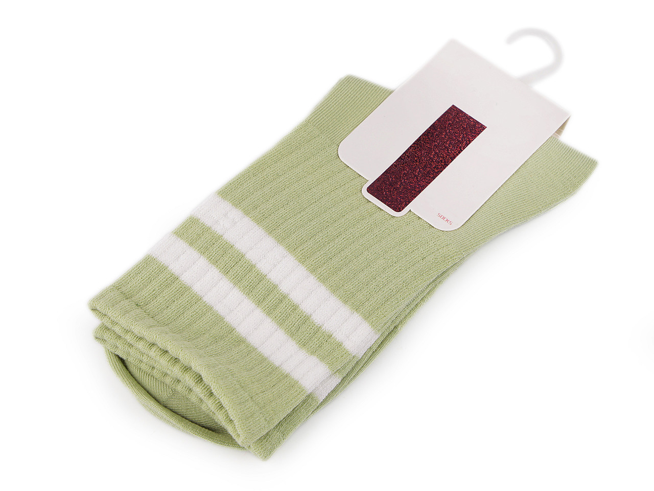 Șosete unisex din bumbac - Galben deschis (1 Pereche)