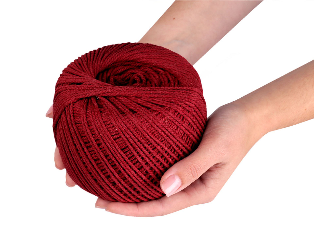 Fire de bumbac macrame ø2 mm - Bej (1 Bucată)