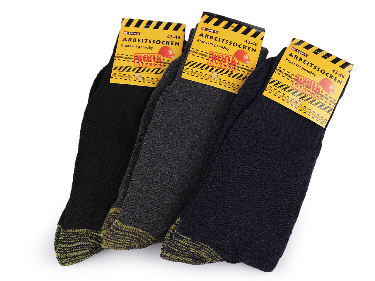 Șosete de lucru bărbați din bumbac groase - Mix (3 Perechi)