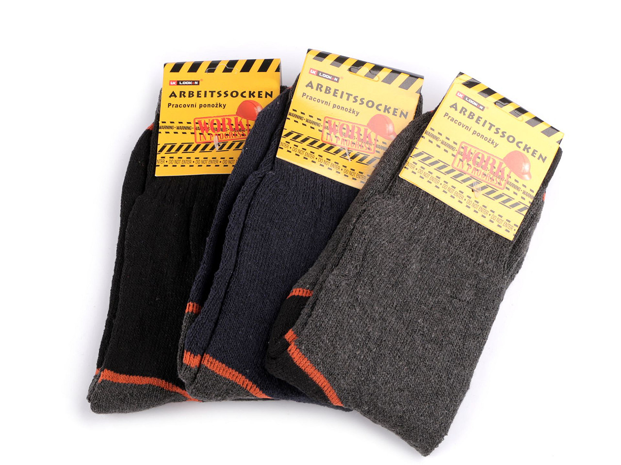 Șosete de lucru bărbați din bumbac groase - Mix (3 Perechi)