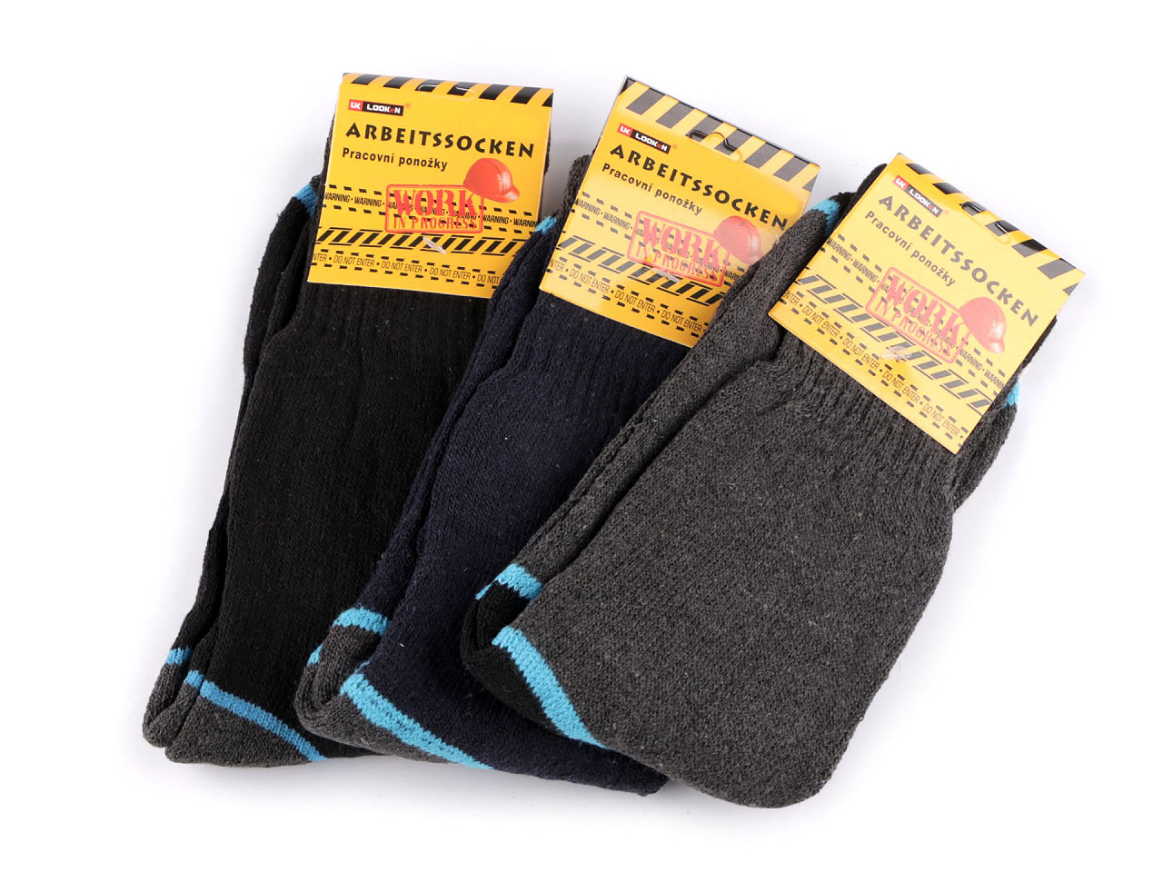 Șosete de lucru bărbați din bumbac groase - Mix (3 Perechi)
