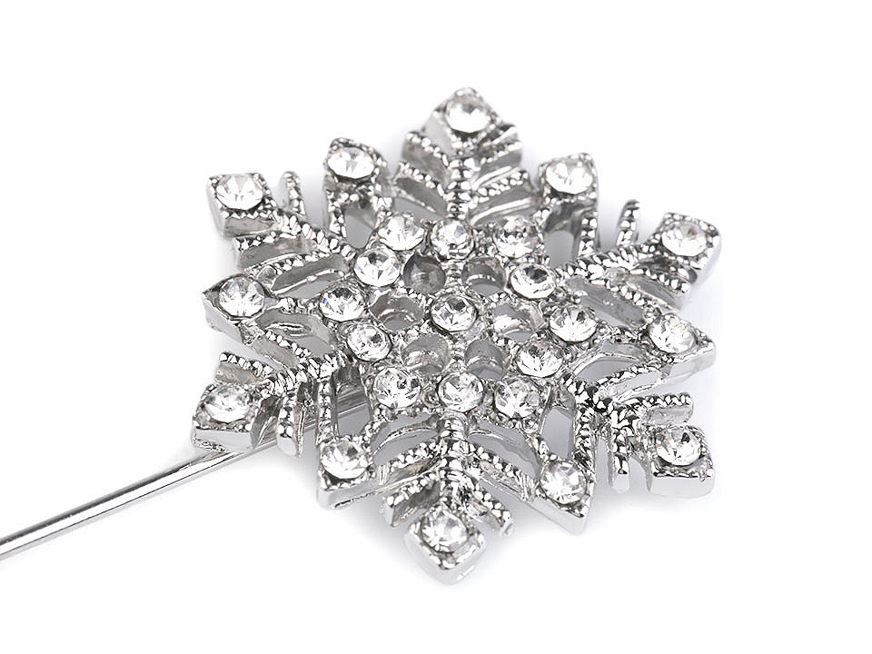 Ac de rever - fulg de nea - Cristal (1 Bucată)