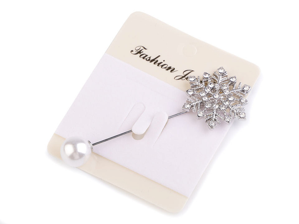 Ac de rever - fulg de nea - Cristal (1 Bucată)