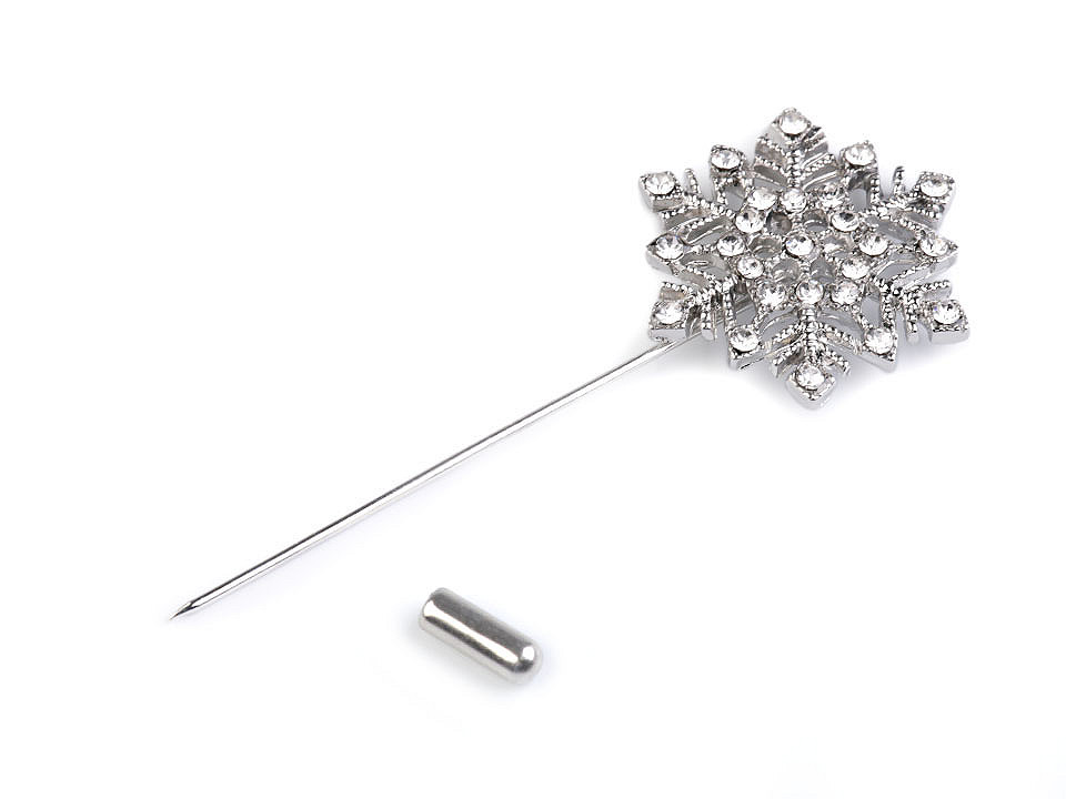 Ac de rever - fulg de nea - Cristal (1 Bucată)