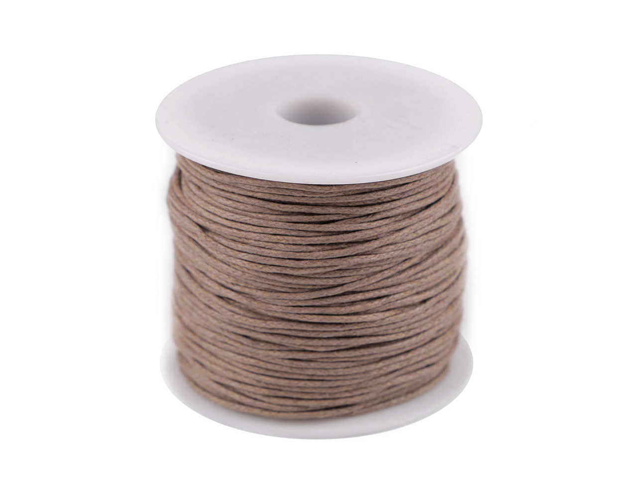 Sfoară bumbac, ø1 mm - Negru (1 Bucată)