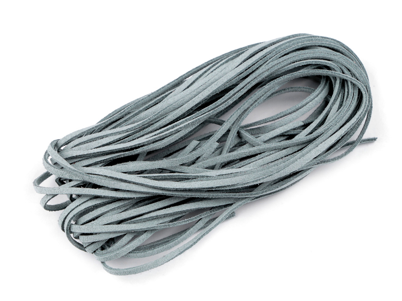 Șnur imitație piele întoarsă, 3 mm - Maro închis (100 Bucăți)