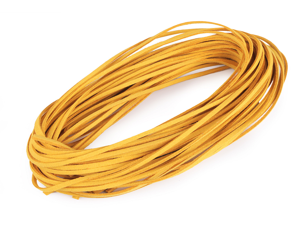 Șnur imitație piele întoarsă, 3 mm - Maro închis (100 Bucăți)