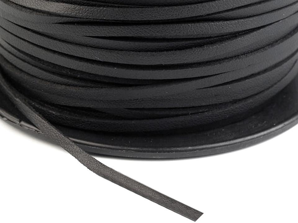 Șnur imitație piele,  2,5-3 mm - Maro ciocolatiu (5 Metri)