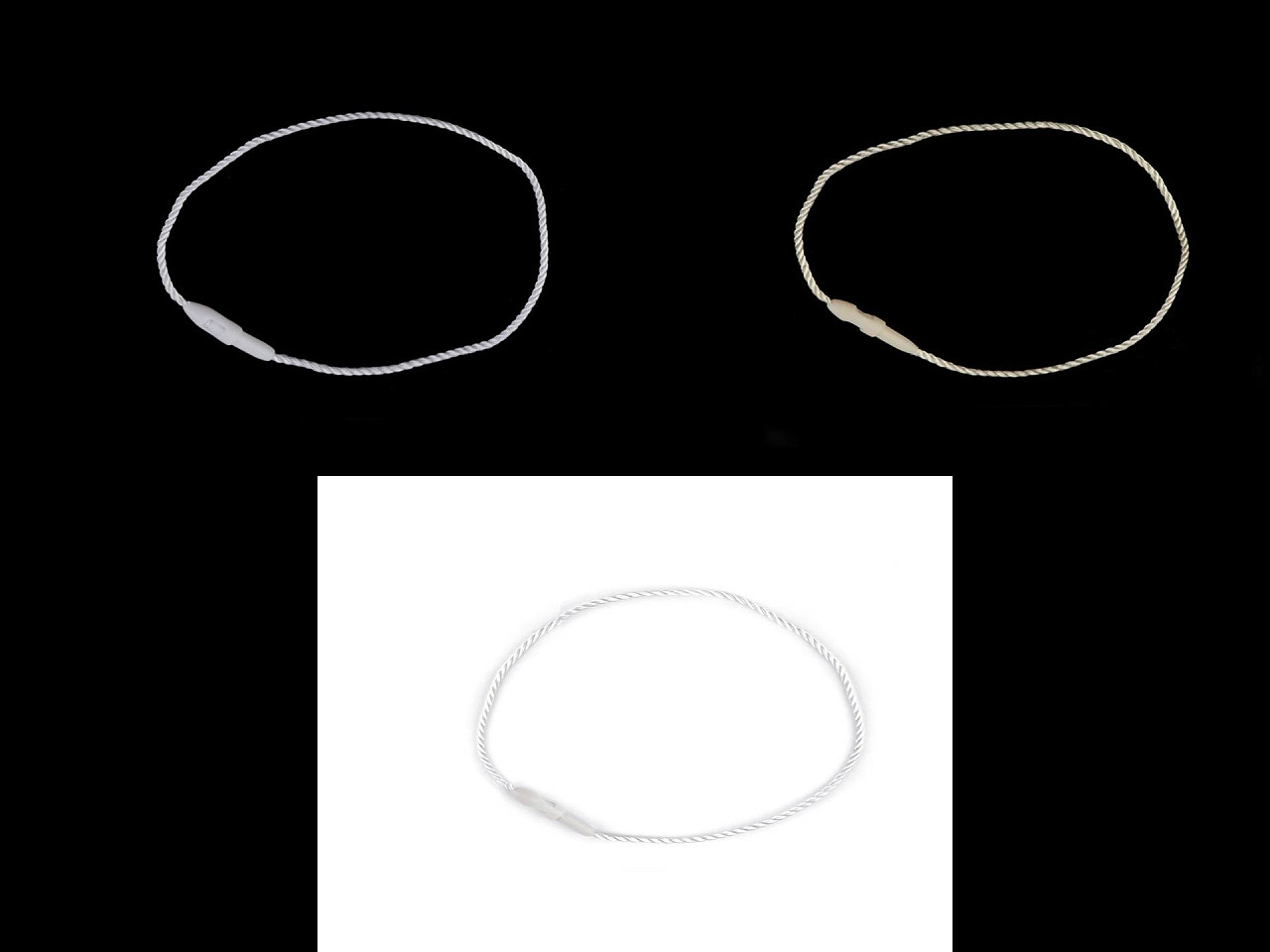 Șnur etichete - Alb (1000 Bucăți)