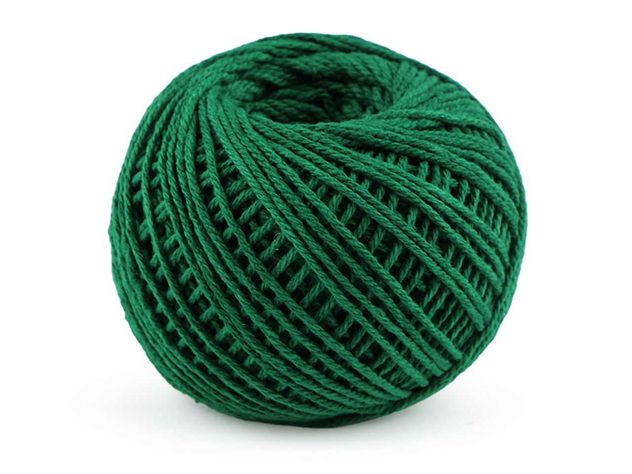 Snur bumbac macrame, ø2 mm - Alb (12 Bucăți)