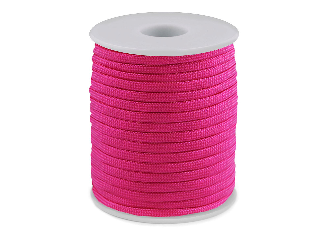 Cordelină paracord, ø4 mm - Galben aprins (25 Metri)