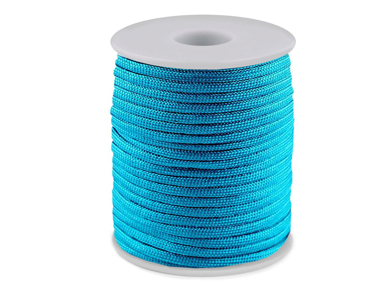 Cordelină paracord, ø4 mm - Galben aprins (25 Metri)
