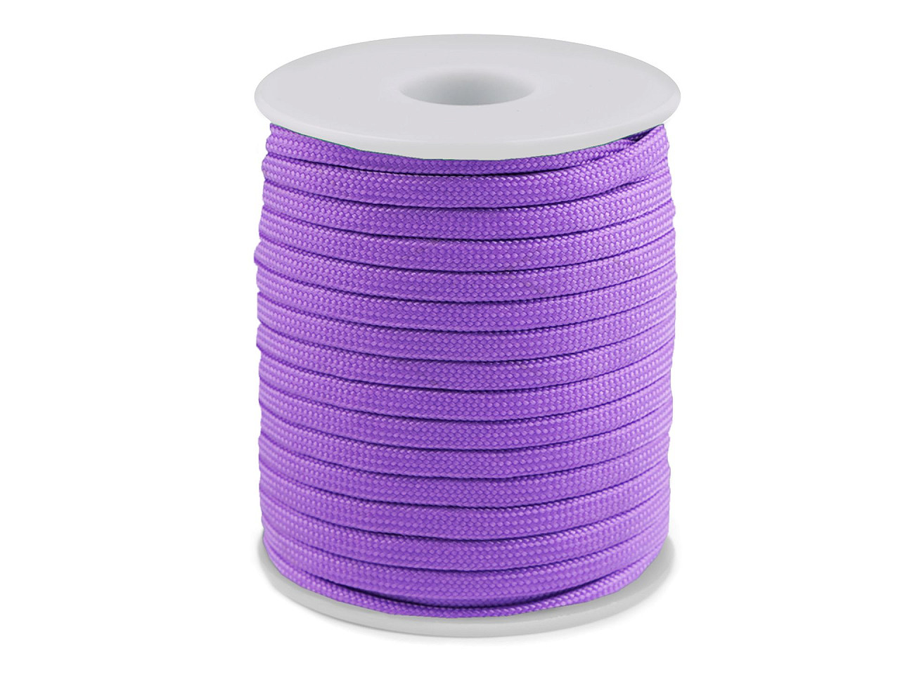Cordelină paracord, ø4 mm - Galben aprins (25 Metri)