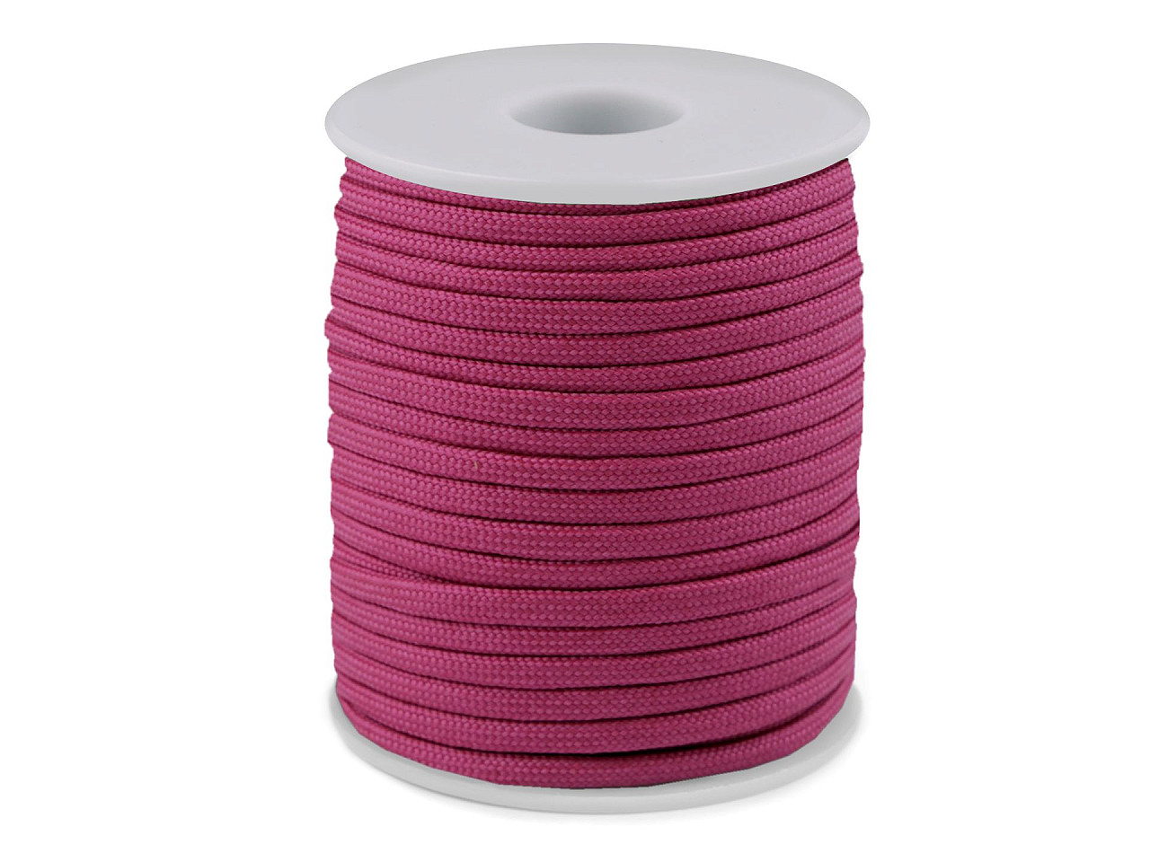 Cordelină paracord, ø4 mm - Galben aprins (25 Metri)