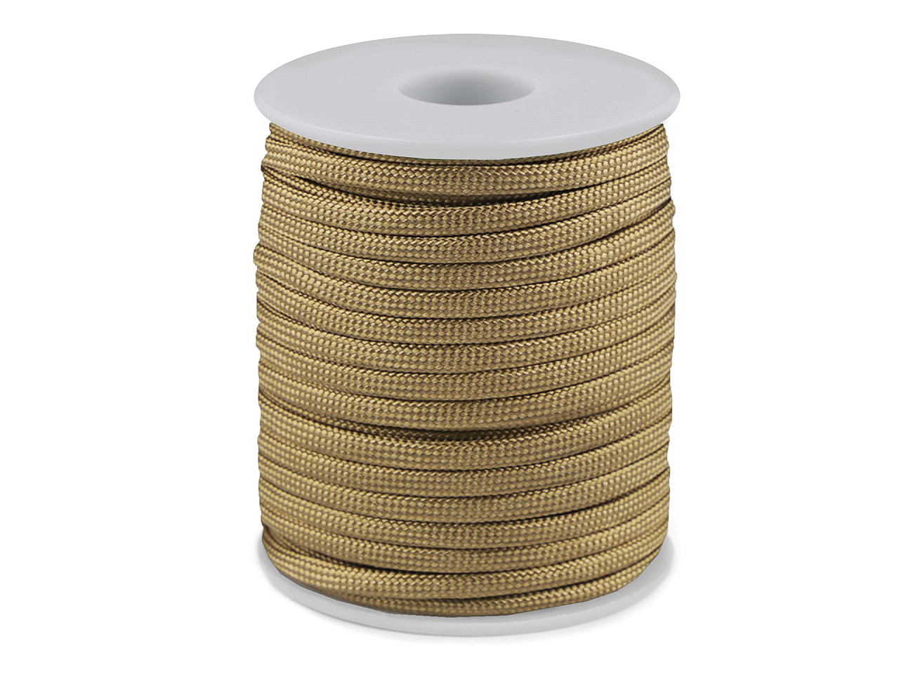 Cordelină paracord, ø4 mm - Galben aprins (25 Metri)