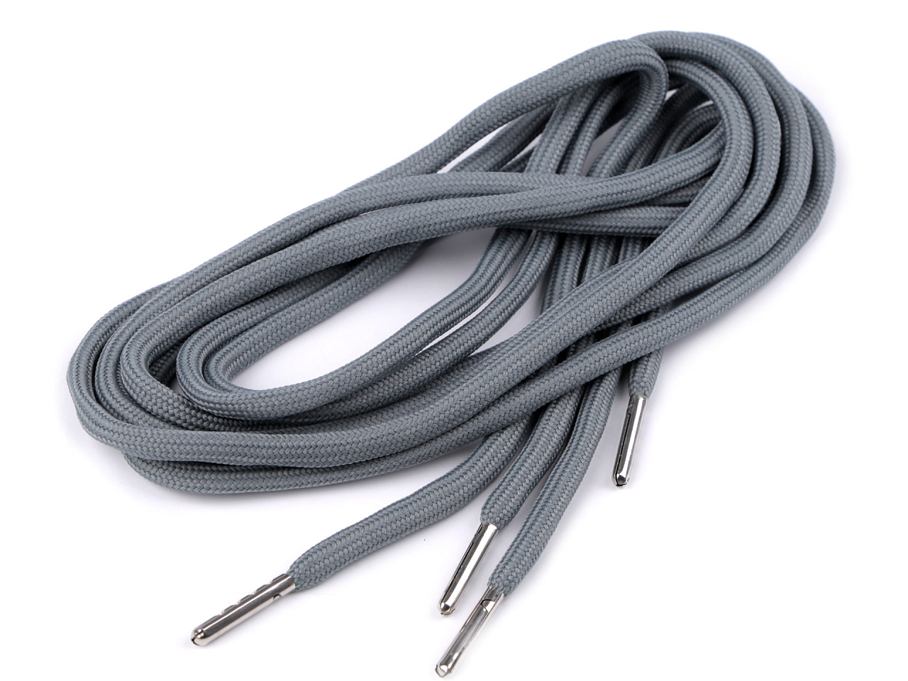 Șiret glugă / șnur hanorac, lungime 130 cm - Negru (10 Bucăți)