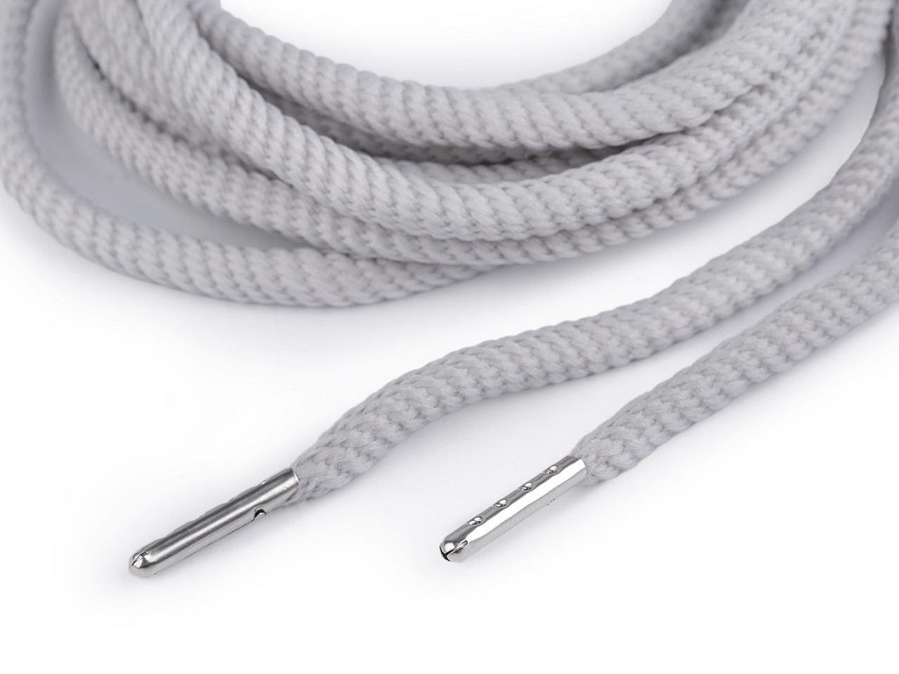 Șiret glugă / șnur hanorac, lungime 130 cm - Negru (10 Bucăți)