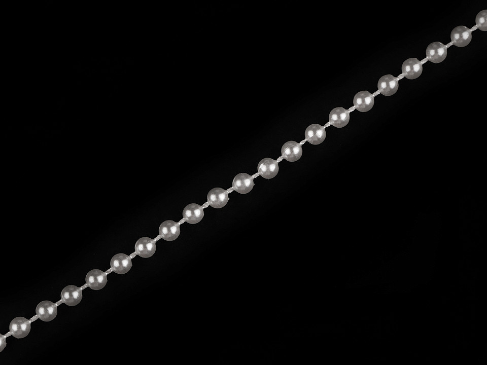 Perle șirag, ø4 mm - Auriu (24 Metri)